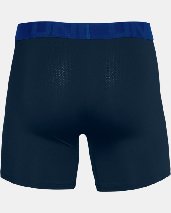 Men's UA Tech™ Mesh 6" Boxerjock® – 2-Pack, Blue, pdpMainDesktop image number 4